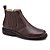 BOTA MASCULINA SUPER MACIA FRANCA BRASIL EM COURO LEGÍTIMO TAMANHOS ESPECIAIS COR BROWN 690 - Imagem 3