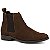 BOTA MASCULINA BOTINA EM COURO NATURAL CHELSEA CAFÉ 771 - Imagem 6