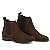 BOTA MASCULINA BOTINA EM COURO NATURAL CHELSEA CAFÉ 771 - Imagem 1