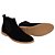 BOTA MASCULINA BOTINA EM COURO NATURAL CHELSEA PRETO E502 - Imagem 4