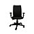 Cadeira Tela Presidente com Relax Braços Regulável Preta - Kingflex - Imagem 1