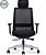 Cadeira Presidente C4 29001 AC - Syncron - Braços 3D - Base Alumínio - Cavaletti - Imagem 1