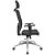 Cadeira Presidente Brizza Relax - Base ALumínio - Braços 3D PU - Plaxmetal - Imagem 3