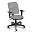 Cadeira Executiva NewNet 16003 SRE - Base Polaina Rod PU - Braços SL -Certificada NR17- NBR 13962 Cavaletti - Imagem 6