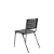 Cadeira Niala Diálogo Preta 4 pés Fixa – Plaxmetal - Imagem 3