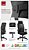 Cadeira Para Escritório Giratória Presidente NewNet 16001 AC - Base Aço Com Polaina - Syncron - Braços SL - Imagem 5