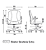 Cadeira Diretor Obeso Start Extra 4003 -  Até 140 kg - Cavaletti - Imagem 5