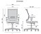 Cadeira Air 27001 - Syncron - Braços 3D - Base Nylon - Cavaletti - Imagem 6