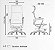 Cadeira Giratória Auto Regulável, Estrutura Cinza, Aranha Alumínio, Rod. 60 Misto, Tela Cinza 44101 Cavaletti - Imagem 10