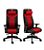 Cadeira Gamer Way- 19900 - Vermelho Space - 160 Cavaletti - Imagem 2