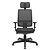 Cadeira Presidente Brizza Tela - Autocompensador Syncron - Base Standard - Braços 3D PP - Plaxmetal - Imagem 1