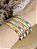 Bracelete Liso Abaulado, 5 mm em Aço Inoxidável - Imagem 7