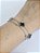 Pulseira Dupla Trevos e Bolinhas em Aço Inoxidável - Imagem 4