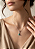 Colar Gota Cristal em Prata 925 com Moldura Cravejada - Imagem 9