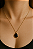 Colar Gota em Aço Banhado a Ouro - Imagem 10