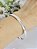Bracelete Liso em Prata 925 - Imagem 1