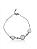 Pulseira Madrepérola e Zircônias em Aço Inoxidável - Imagem 3