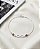 Pulseira Infinito Zircônias Rosa em Prata 925 - Imagem 2