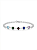 Pulseira Zircônias Coloridas Redondas Prata 925 - Imagem 4