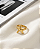 Anel Estrela do Mar em Aço Banhado a Ouro - Imagem 2