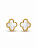 Brinco Trevo Banhado a Ouro - Imagem 6