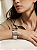 Bracelete Largo Rígido Curvado em Aço Inoxidável 316L - Imagem 4