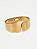 Bracelete Largo Rígido Curvado em Aço Inoxidável 316L - Imagem 3