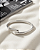 Bracelete Rígido Bypass em Aço Inoxidável - Imagem 2