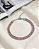Pulseira Elo Corrente com Zircônia Rosa em Aço Inoxidável - Imagem 2