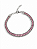 Pulseira Elo Corrente com Zircônia Rosa em Aço Inoxidável - Imagem 3