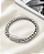 Pulseira Masculina Malha Franco em Aço Inoxidável - Imagem 2