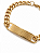 Pulseira Masculina Pai Nosso Banhada a Ouro - Imagem 3