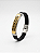 Pulseira Masculina de Silicone e Aço Chave Grega - Imagem 3
