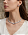 Conjunto Feminino Colar Riviera Redondo Regulável e Brinco Linha Premium Aço Inoxidável - Imagem 1