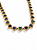Conjunto Feminino Colar Regulável Coração Cravejado e Brinco Dourado Linha Premium Aço Inoxidável - Imagem 3