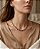 Conjunto Feminino Colar Regulável Coração Cravejado e Brinco Dourado Linha Premium Aço Inoxidável - Imagem 7