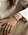 Pulseira Feminina Coração Cravejado em Aço Inoxidável - Imagem 10