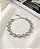Pulseira Feminina Coração Cravejado em Aço Inoxidável - Imagem 17