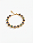 Pulseira Feminina Coração Cravejado em Aço Inoxidável Banhado a Ouro - Imagem 2