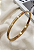 Bracelete Rígido Pai Nosso de Aço Dourado ou Prateado - Imagem 4