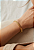 Bracelete Rígido Pai Nosso de Aço Dourado ou Prateado - Imagem 3