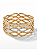 Bracelete Largo Vazado Cravejado – Dourado ou Prateado - Imagem 1