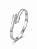 Bracelete Rígido Prateado Transpassado com Madrepérola e Zircônias - Imagem 3