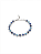Pulseira de Coração em Aço Inoxidável com Zircônias Rivière - Imagem 3