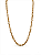 Colar Longo de Elos Ovais Dourado 60cm - Imagem 3
