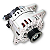 Alternador JAC J3 T5 JFZ1929L 110A - Imagem 4