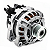 Alternador FORD Ka 3cc Fiesta Ecosport 110A - Imagem 1