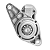 Motor de partida VALEO VW Gol Fox Polo Golf Voyage Saveiro TSC10R7 11 Dentes - Imagem 3