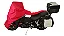 Capa de Moto Nave Big Trail e Custom P cor vermelho - Imagem 1