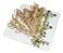 Kit Espeto Bambu Aperitivo Decorativo Festas Nó 9cm C/ 300 UN - Imagem 3